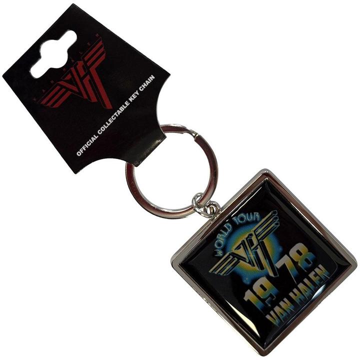 Actual product image Van Halen World Tour '78 Keyring