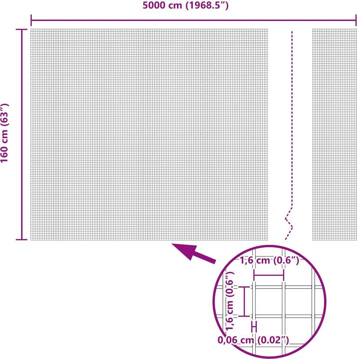 Produktbild vidaXL Gartenzaun