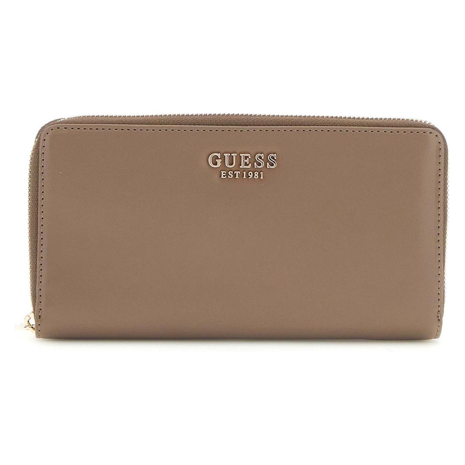 Guess, Damen, Portemonnaie, Laurel Slg Cheque Organizer, Braun