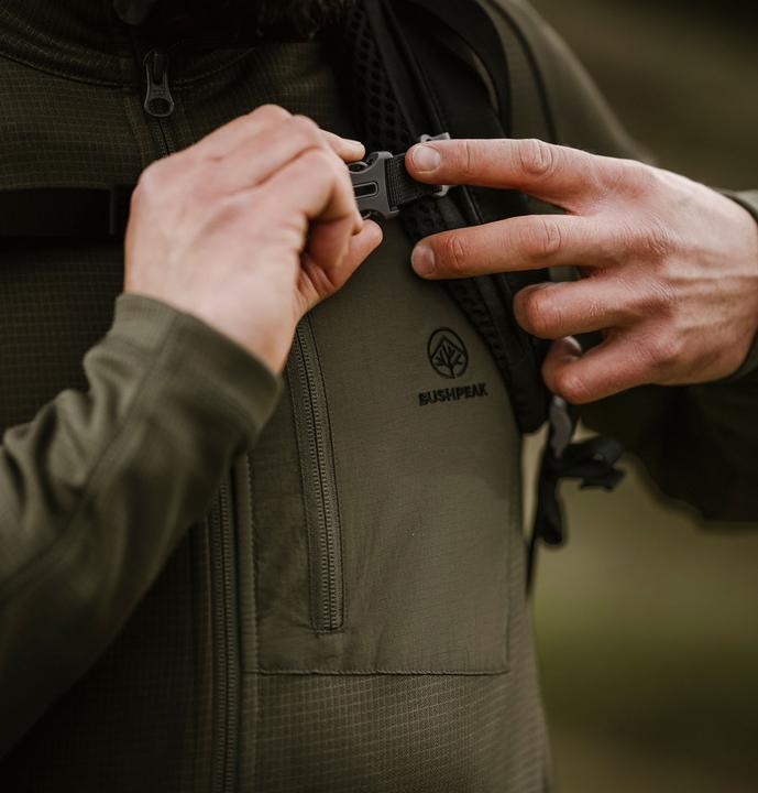 Immagine prodotto Bushpeak Giacca in pile Midlayer - Iron Shell (L)