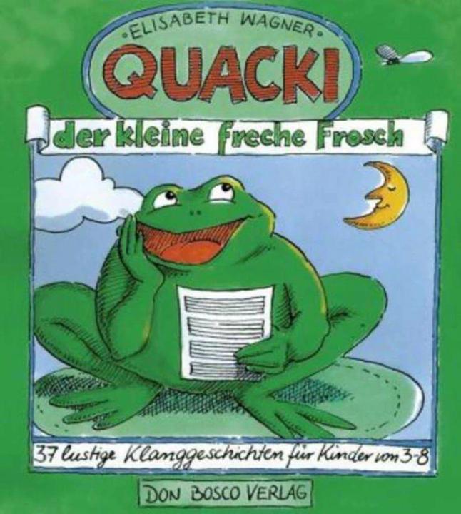 Immagine prodotto Quacki, der kleine, freche Frosch (Tedesco, Elisabetta Wagner, 1993)