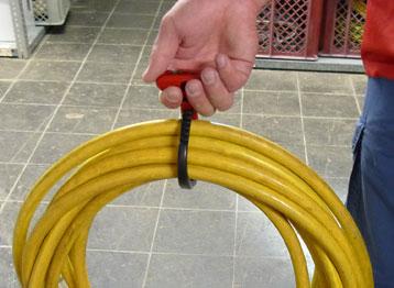 Produktbild Kopp Kabeltragehilfe Schwarz, Rot 3