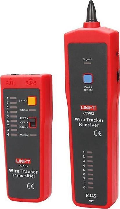 Uni-T WIRE PAIR DETECTOR WITH CABLE TESTER RJ-45 UT-682