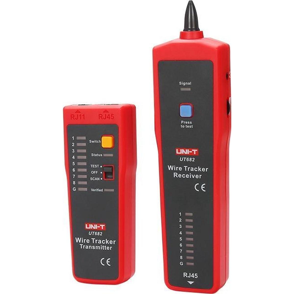 Uni-T, Rilevatore, Rilevatore Di Coppie Di Fili Con Tester Per Cavi Rj-45 Ut-682