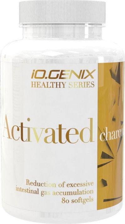 Actual product image Io.Genix Activated Charcoal (80 pcs., Capsules)