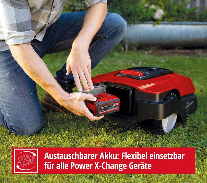 Actual product image Einhell Mowing robot FREELEXO 750 LCD BT+ (750 m²)