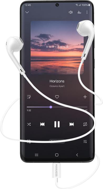 Produktbild Mayaxess USB-C Kopfhörer Galaxy S20 Kabel (Kabelgebunden)