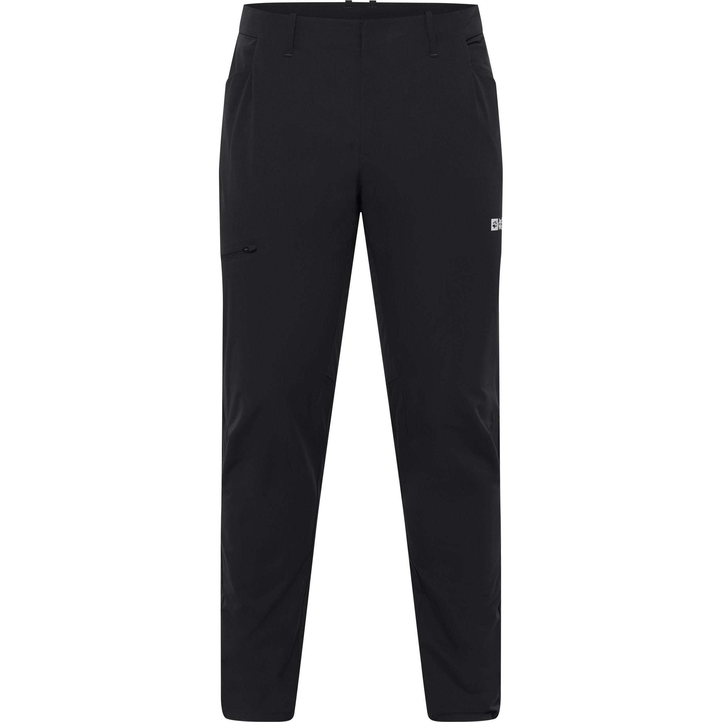 Jack Wolfskin, Herren, Outdoorhose, Prelight Stride Pants M (48), Schwarz, 48
