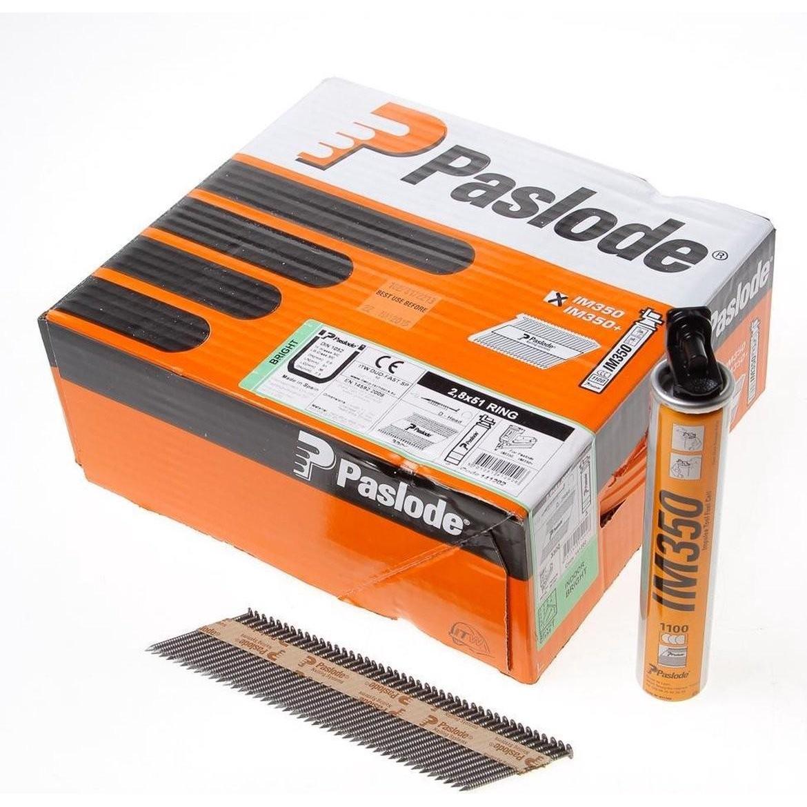 Paslode, Chiodi, d -Kop -Streifennägel Ring 2,8 x 51 mm leer - 3300 Stück (3300 pz., 51 mm)