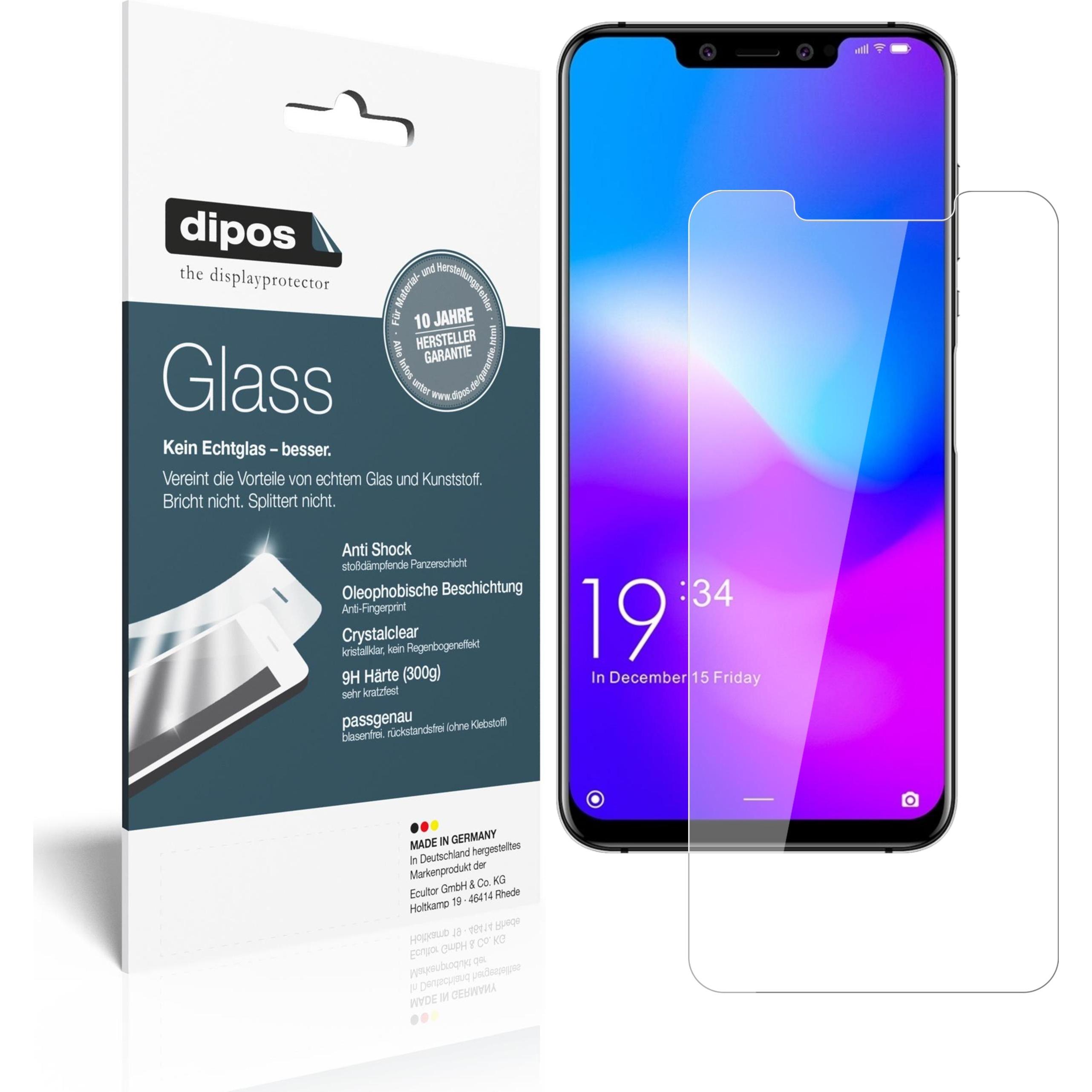 Dipos Displayschutz Anti-Shock (1 Stück, Elephone A5), Smartphone Schutzfolie, Transparent