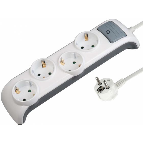 Electraline, Steckdosenleiste, 62505 Brücke (4 x, 2 m)