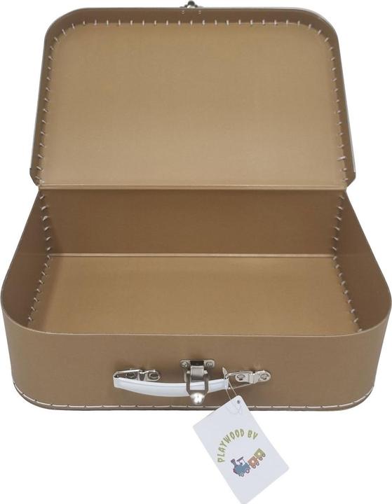 Produktbild Playwood Kartonkoffer-Set Braun, 3tlg.