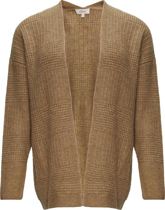 Produktbild s.Oliver Strickjacke Flauschige Strickjacke in Oversize (46)