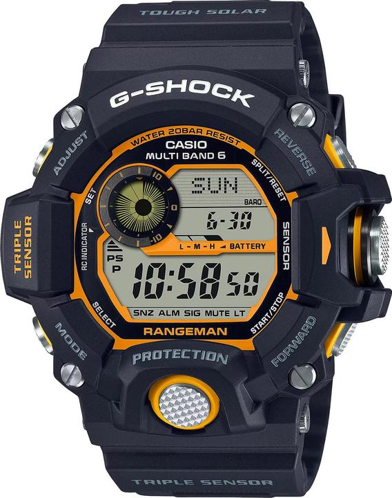 Produktbild G-Shock GW-9400Y-1 (Digitaluhr, Taucheruhr, Funkuhr, 54 mm)
