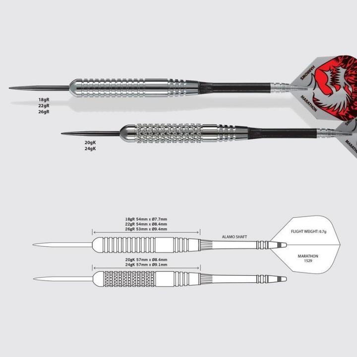 Image du produit Harrows Flèches d'argent 24g (24 g)