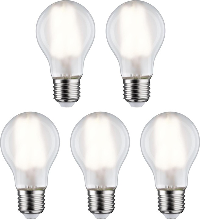 Paulmann Allgebrauchslampe 5er Set (E27, 7 W, 806 lm, 1 x, E)