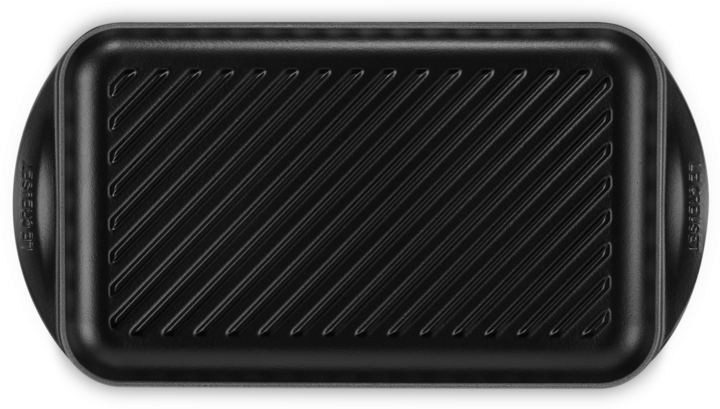Produktbild Le Creuset Grillpfanne rechteckig Extralarge 47x25x32cm schwarz Matt (Grillpfanne, Gusseisen)