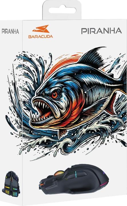 Actual product image Baracuda BGM-071 Piranha Black (Cable)