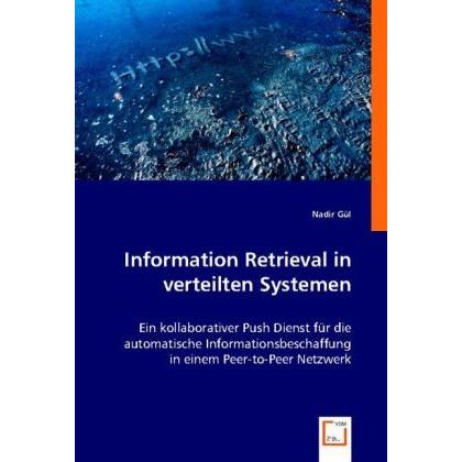 Information Retrieval in verteilten Systemen, Fachbücher