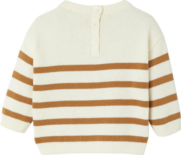 Produktbild Vertbaudet Gestreifter Baby Strickpullover (92)