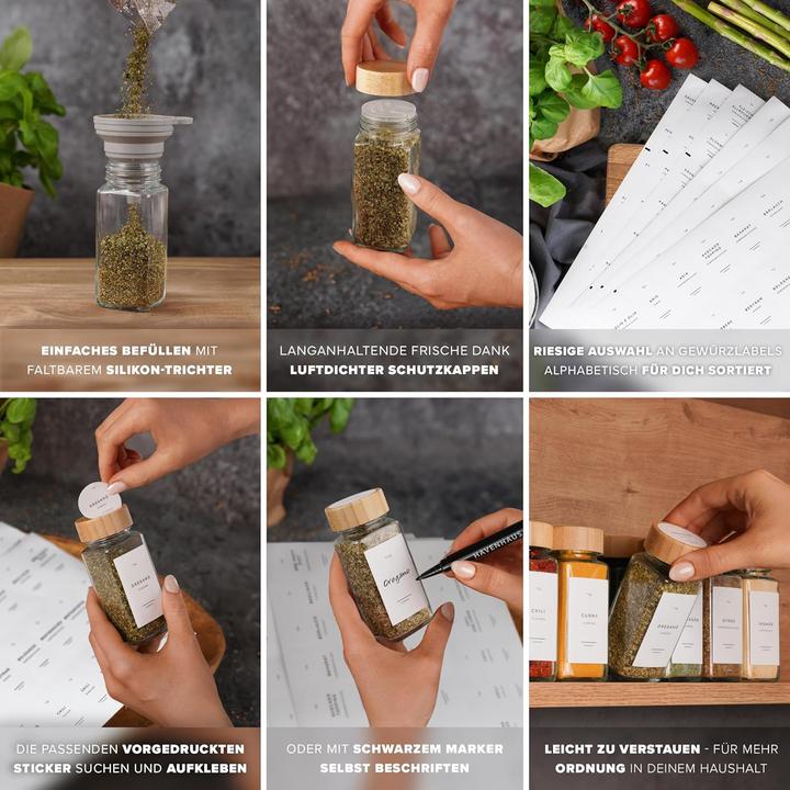 Actual product image Havenhaus Gewürzgläser-Set (0.12 l)