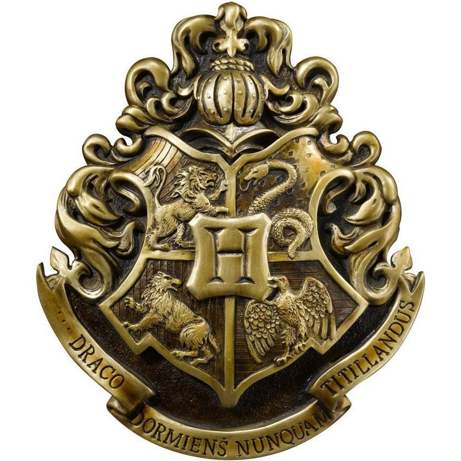 Pyramid, Bilder, Harry Potter Wandschmuck Hogwarts School Crest (28 x 31 cm)