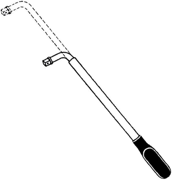 Immagine prodotto HAZET Chiave per dadi di ruote a leva telescopica 772 ∙ Attacco quadro, massiccio, 12,5 mm (1/2 di …