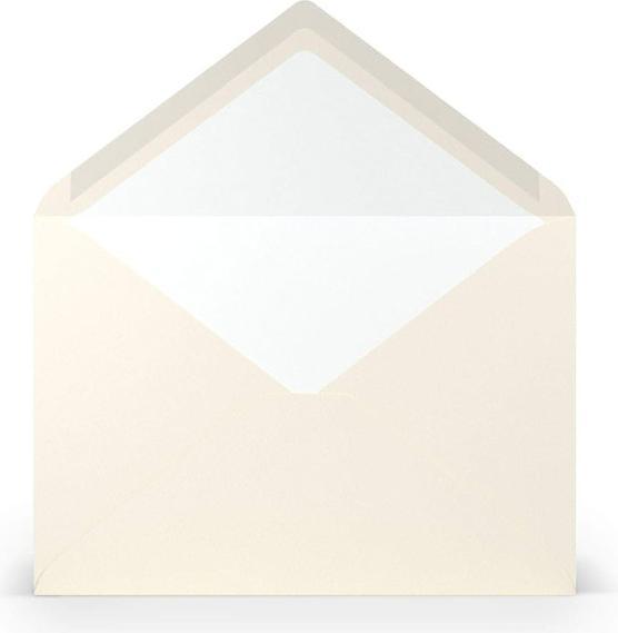 Actual product image Rössler Envelope C5 SF ivory ribbed (C5, 1 x)