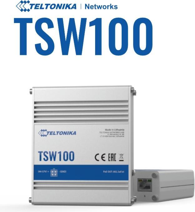 Image du produit Teltonika TSW100 (5 ports)