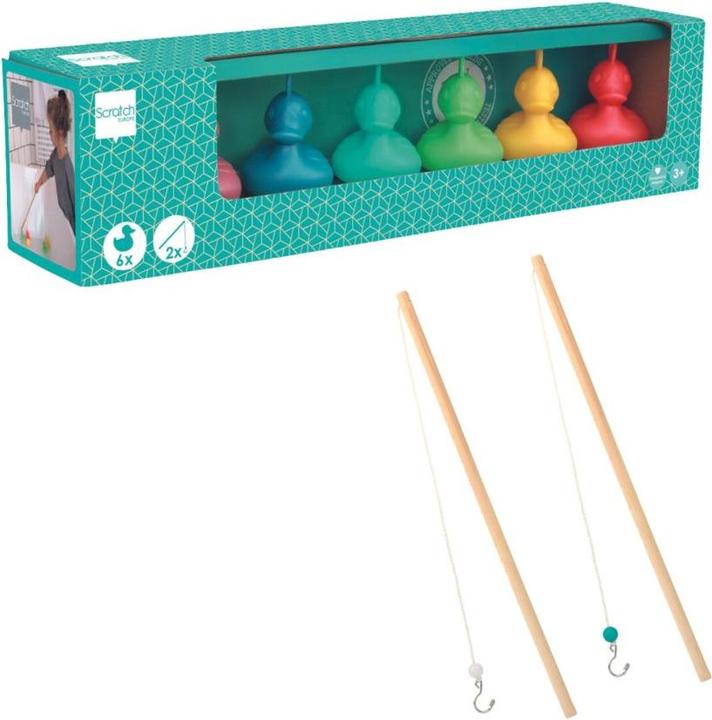 Immagine prodotto Scratch Gioco di pesca anatre (Francese, Inglese, Italiano, Tedesco, 1 - 2 Giocatori)