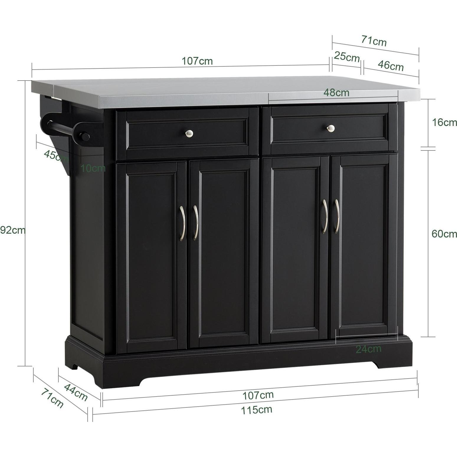 Thumbnail - SoBuy, Servierwagen, Brantley