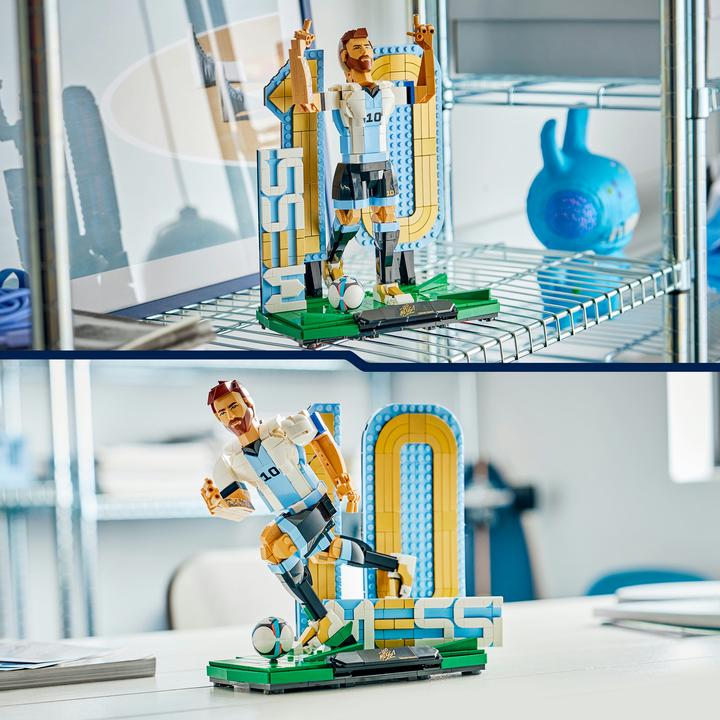 Image du produit LEGO Lionel Messi - Légende du football (43015, LEGO Editions)