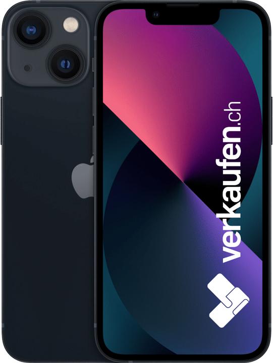 Produktbild verkaufen.ch iPhone 13 mini (128 GB, Midnight, 5.40", A / Wie neu)
