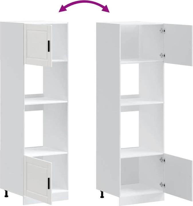 Produktbild vidaXL Herdumbauschrank (60 x 57 x 207 cm)