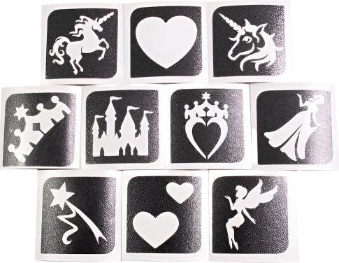 Produktbild Grimas Glitter-Tattoo Set Princess