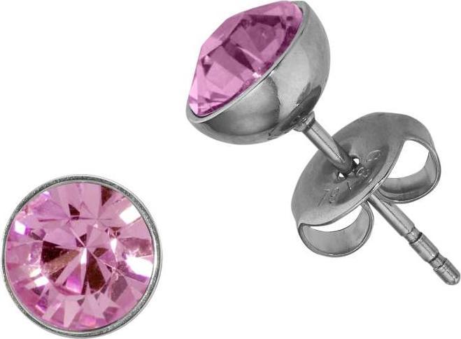 Image du produit Bijouteria Clous d'oreille (Acier inoxydable, Cristallin)