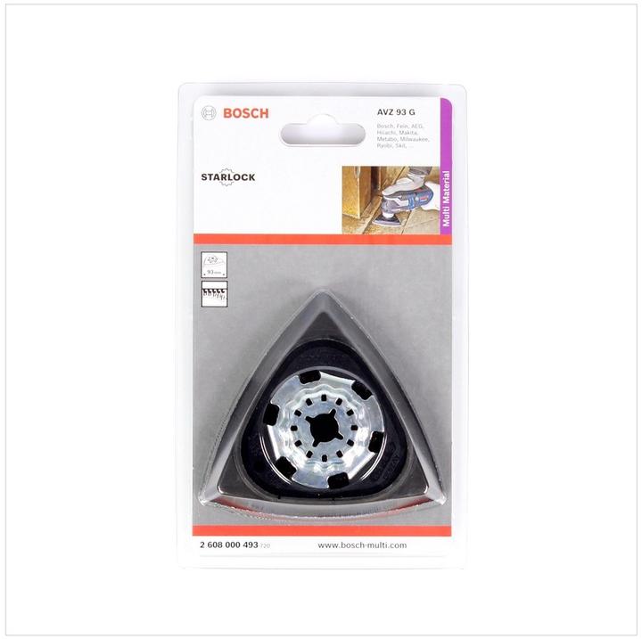 Image du produit Bosch Professional Zubehör Plateau de ponçage Quick Change 93mm AVZ 93 G