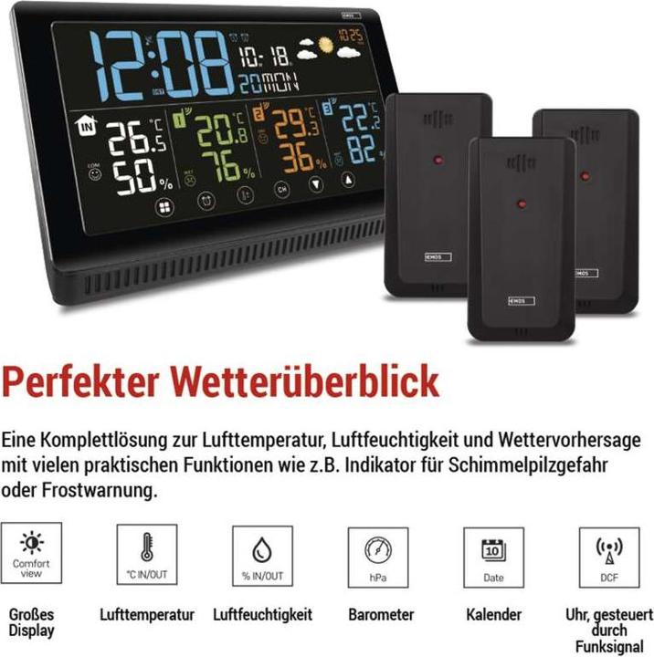 Immagine prodotto Emos Drahtlose Wetterstation E8614