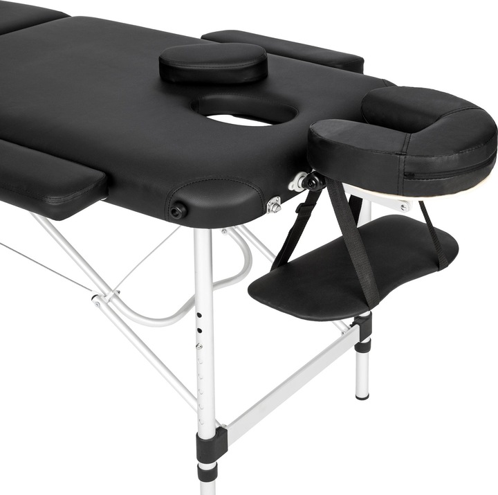Actual product image tectake Massage table 3 zone with carry back and bolsters