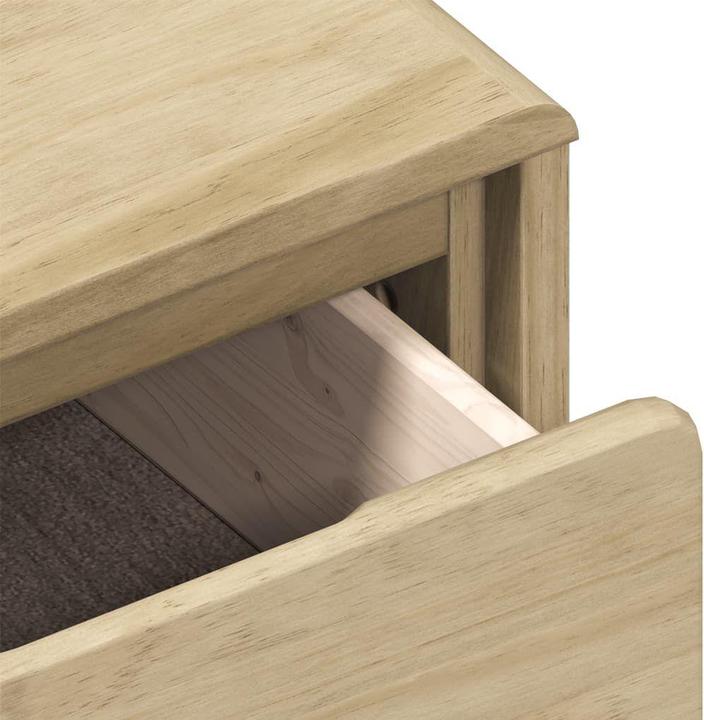 Image du produit vidaXL Sideboard SAUDA aspect chêne (114 x 43 x 75.50 cm)