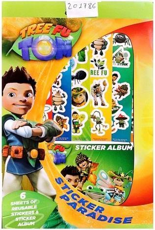 Immagine prodotto Tree Fu Tom Personaggi Foglio di Adesivi Misura Confezione 6