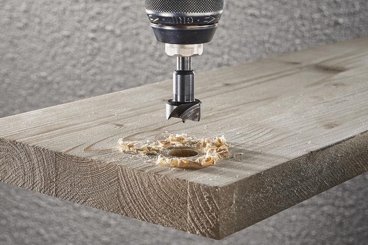 Actual product image wolfcraft Cylinder Drill Bit, Ø 40 mm (40 millimetres)
