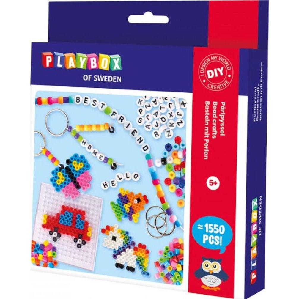 Playbox Nähperlen Set Perlen, Armbänder, Perlen 1550Stück