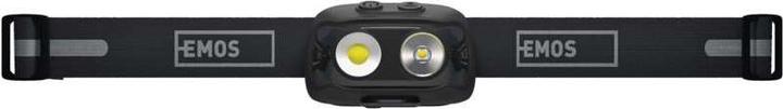 Actual product image Emos COB LED rechargeable headlamp P3542, 500lm, 130m, Li-pol 1200 mAh (500 lm)
