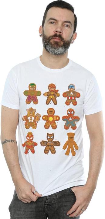 Produktbild Avengers Christmas Gingerbread TShirt (M)