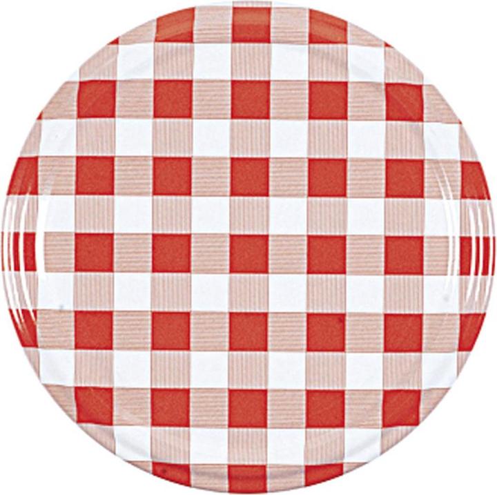 Produktbild Dosen-Zentrale Twist-off Deckel 'kariert' (4 Stk., 0.36 l)