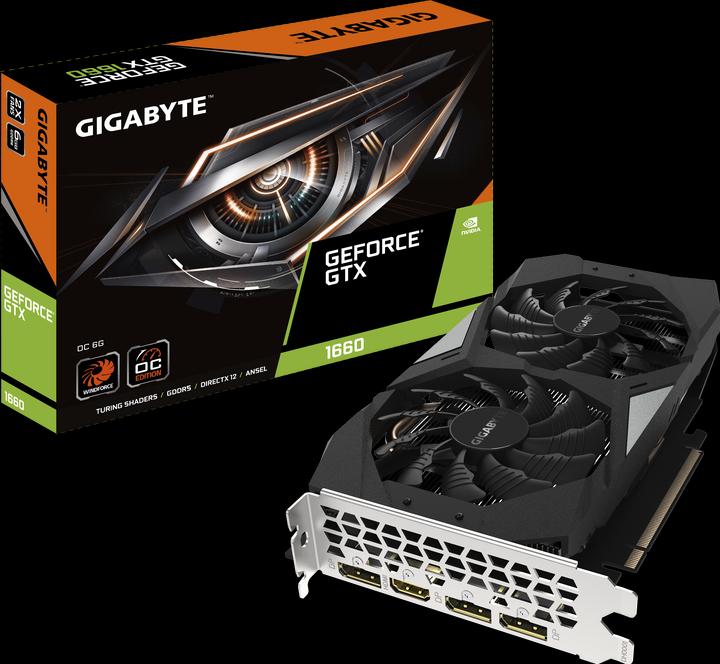 Productafbeelding Gigabyte GeForce GTX 1660 OC (6 GB)