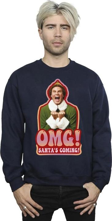 Produktbild Elf Santa Is Coming Sweatshirt (3XL)