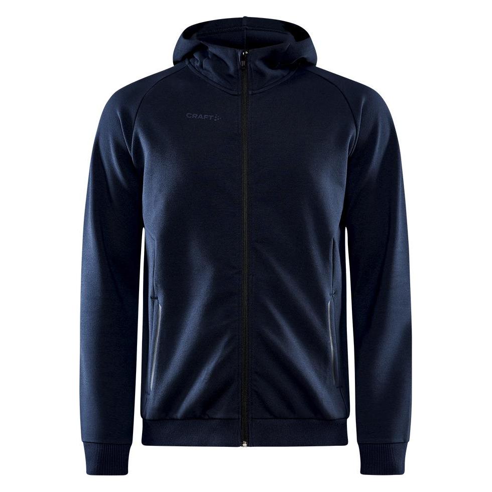 Craft, Herren, Pullover, Core Soul Full Zip Hood Herren, Blau, (M)