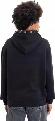 Produktbild Calvin Klein Jeans LOGO JACQUARD HOODIE, schwarz(black), Gr. XL (XL)